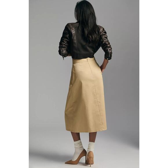 NWT Anthropologie Corey Lynn Pleated Trouser Skirt - Small - Picture 5 of 8